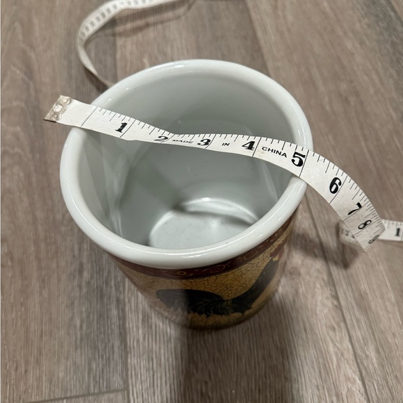 Ceramic Rooster Utensils Holder - Picture 5 of 6